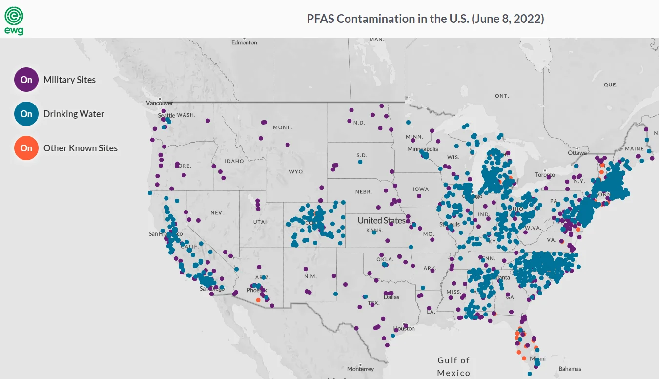 PFAS-Map PFAS Map